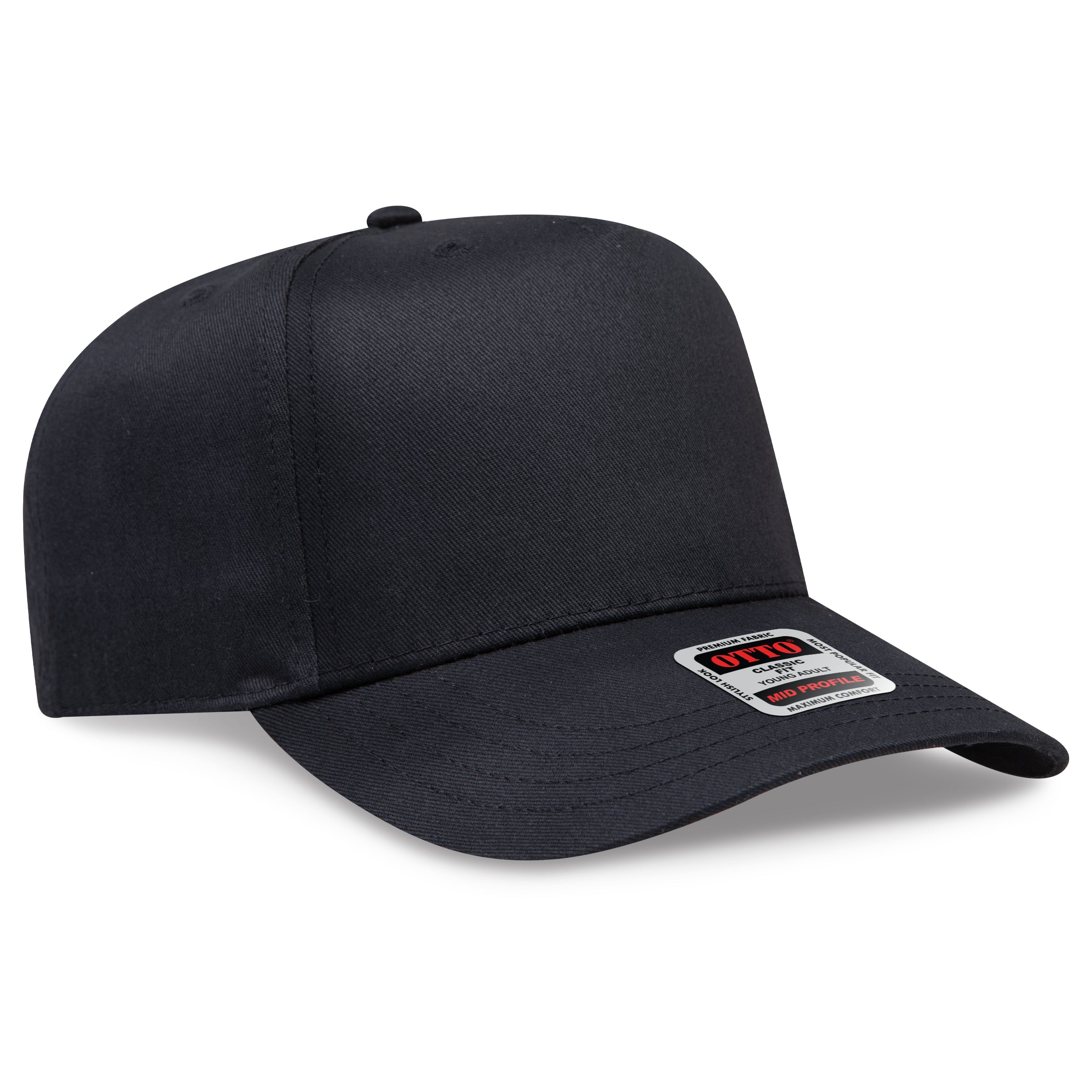 OTTO CAP® 5 Panel Mid Profile Baseball Cap