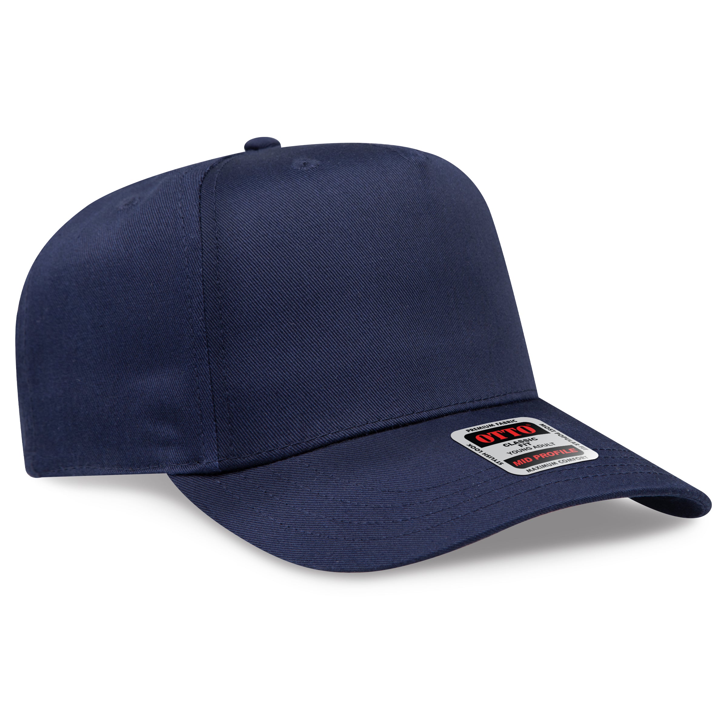 OTTO CAP® 5 Panel Mid Profile Baseball Cap