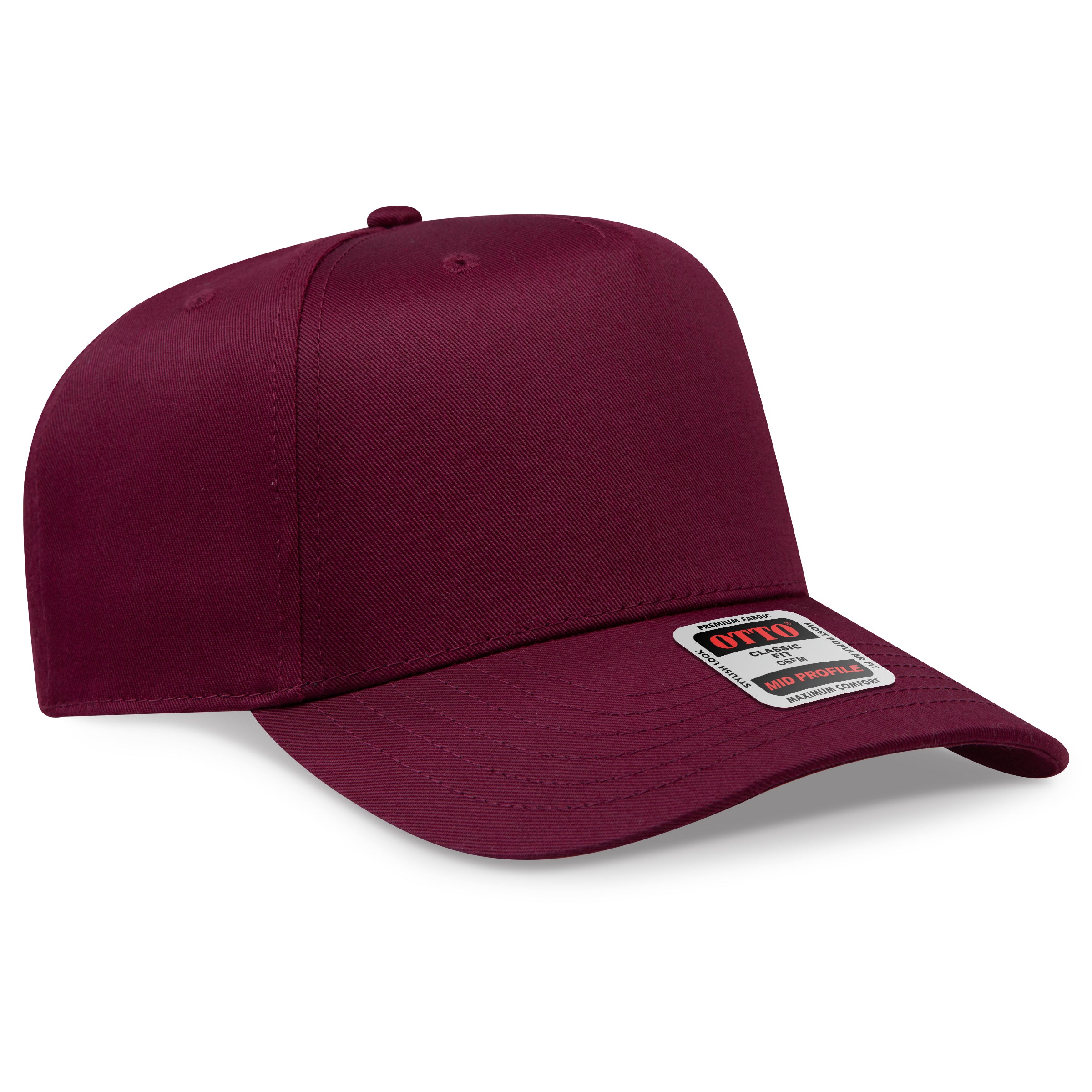 OTTO CAP® 5 Panel Mid Profile Baseball Cap