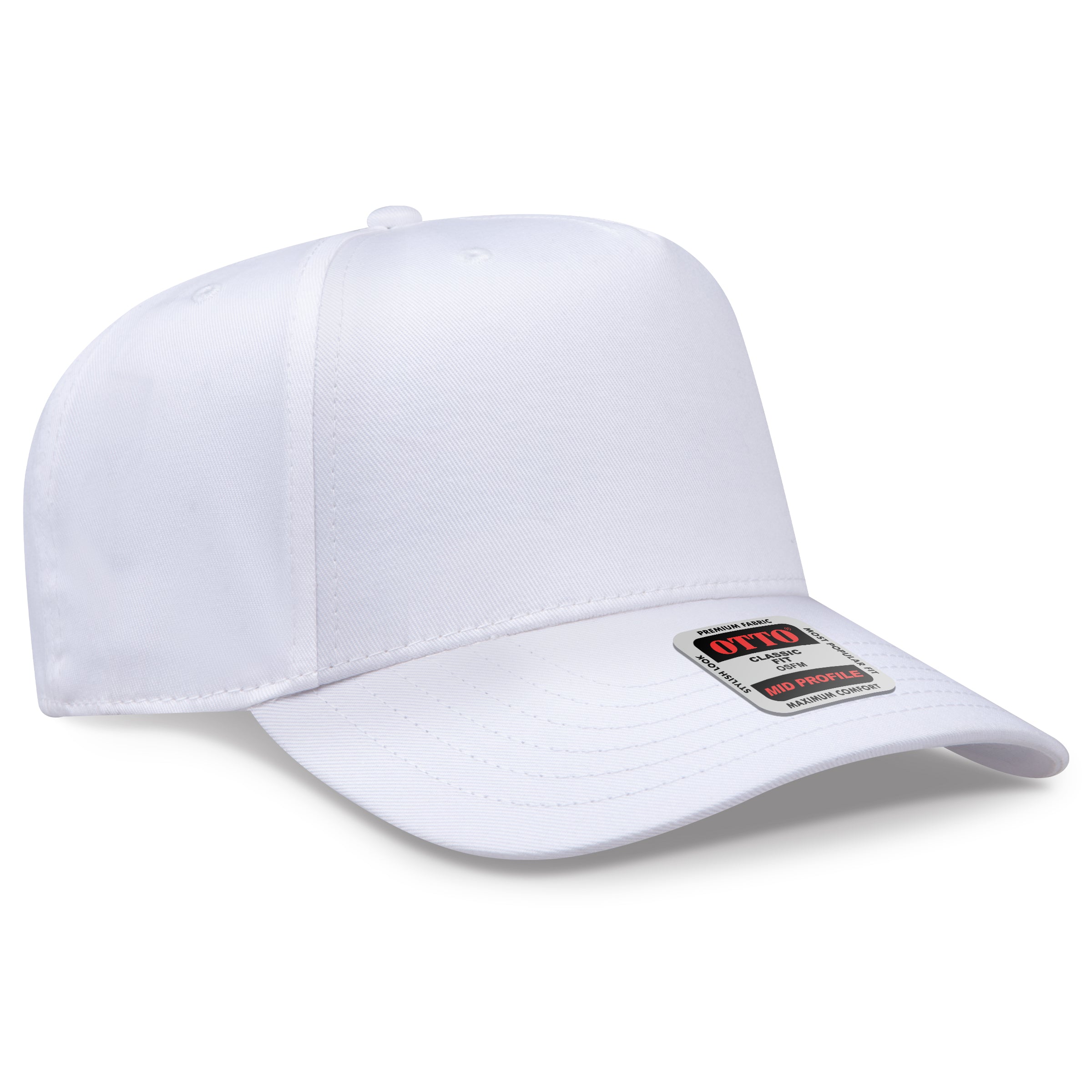 OTTO CAP® 5 Panel Mid Profile Baseball Cap