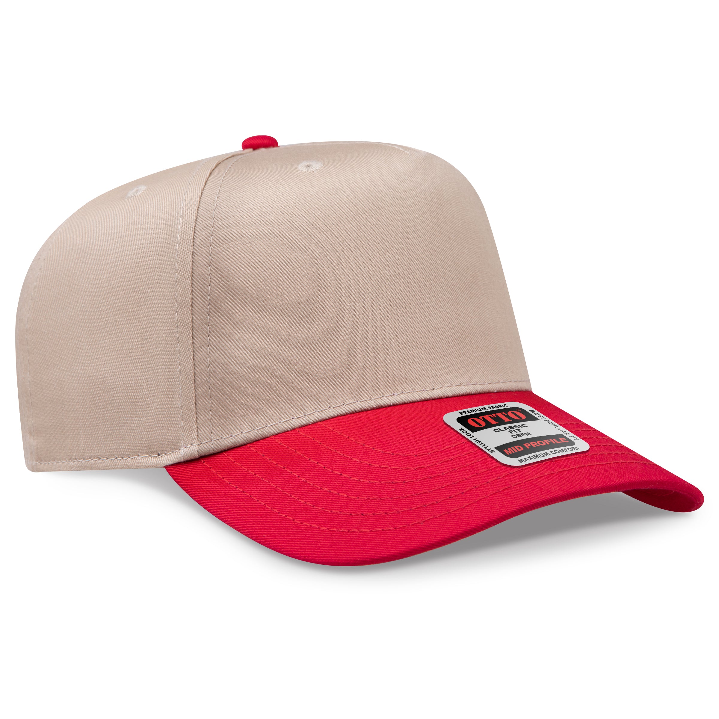 OTTO CAP® 5 Panel Mid Profile Baseball Cap