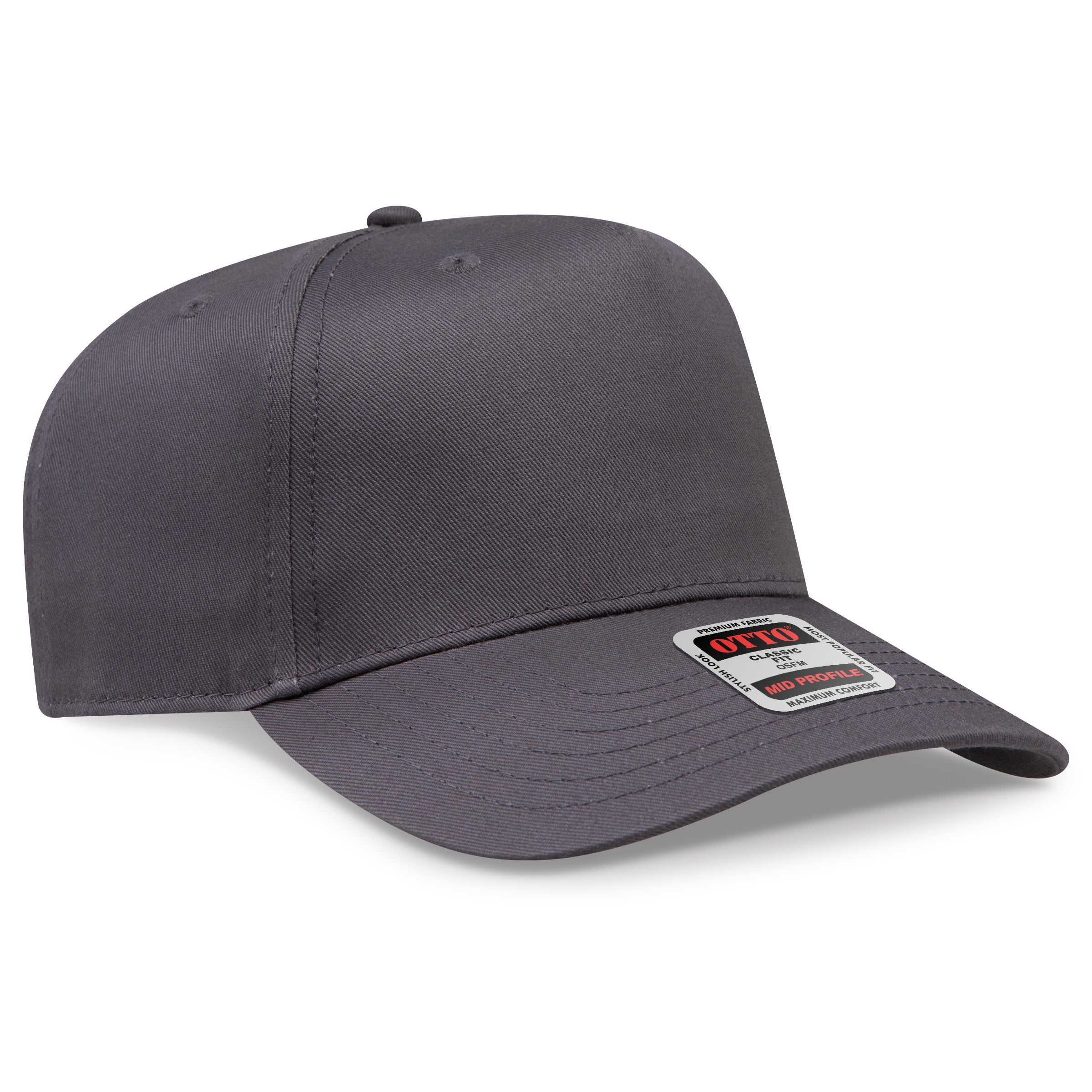 OTTO CAP® 5 Panel Mid Profile Baseball Cap