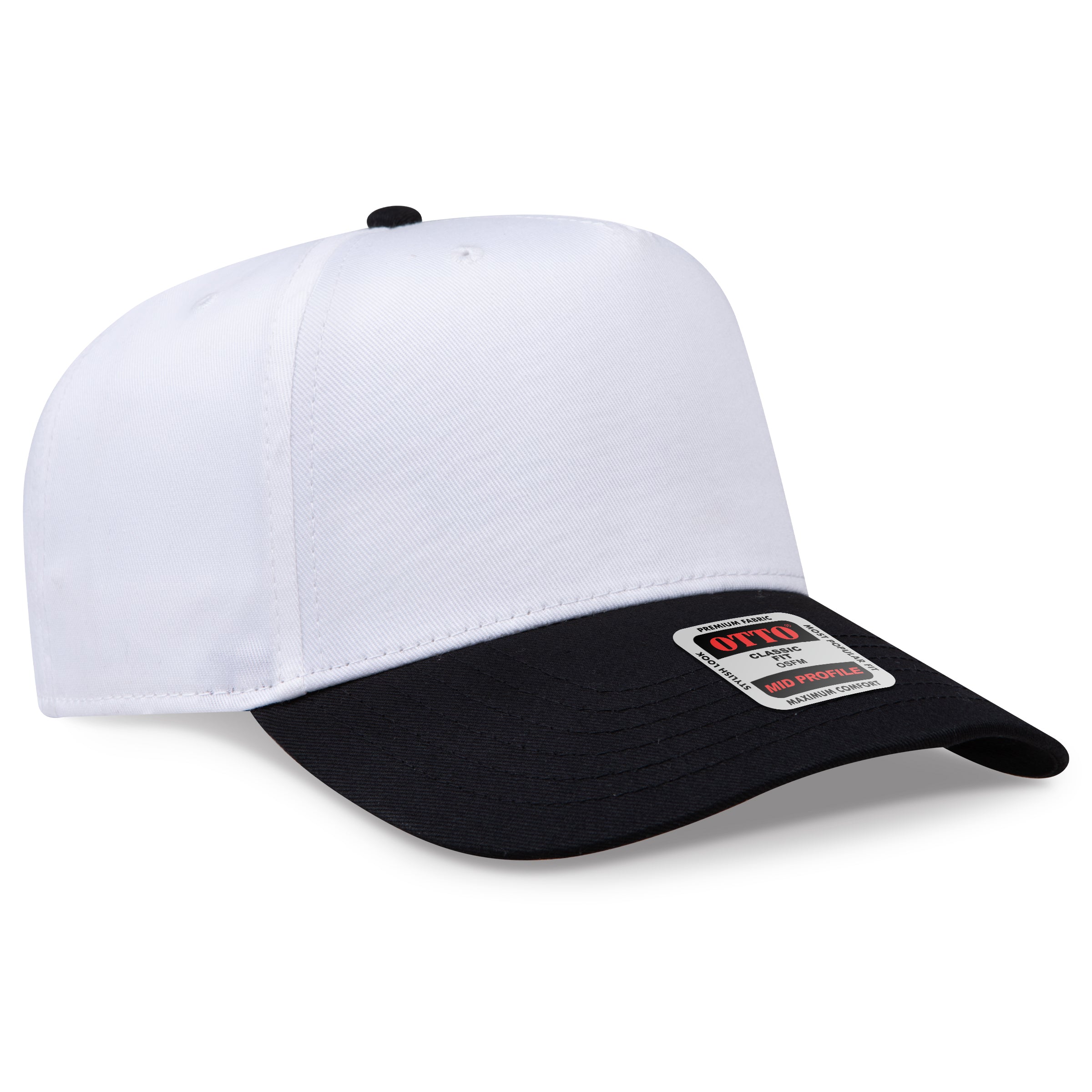 OTTO CAP® 5 Panel Mid Profile Baseball Cap