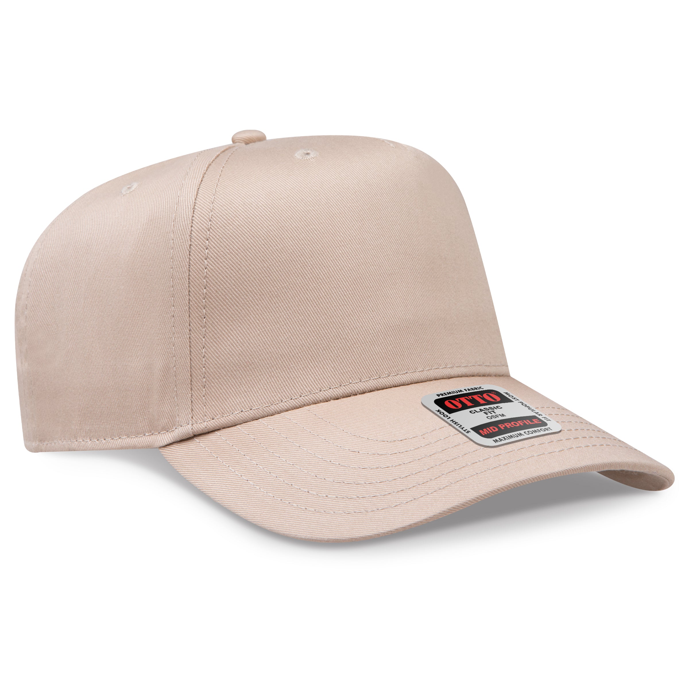 OTTO CAP® 5 Panel Mid Profile Baseball Cap