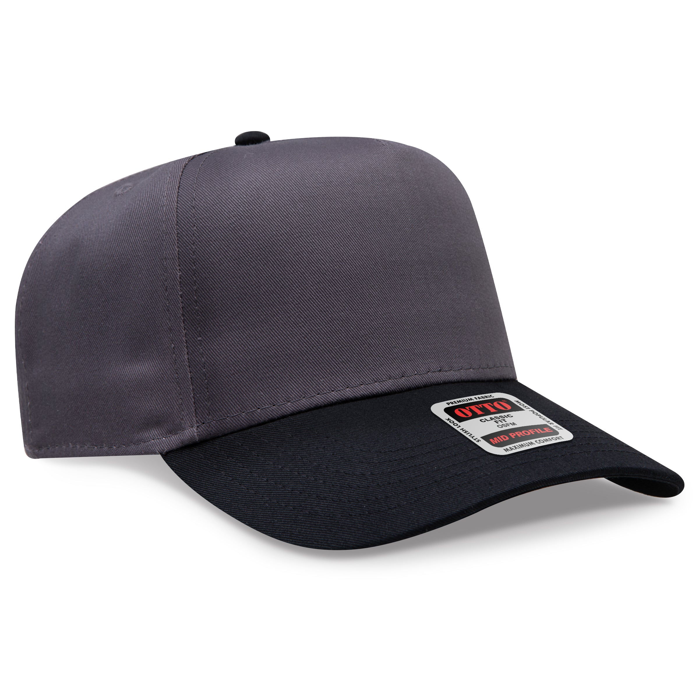 OTTO CAP® 5 Panel Mid Profile Baseball Cap