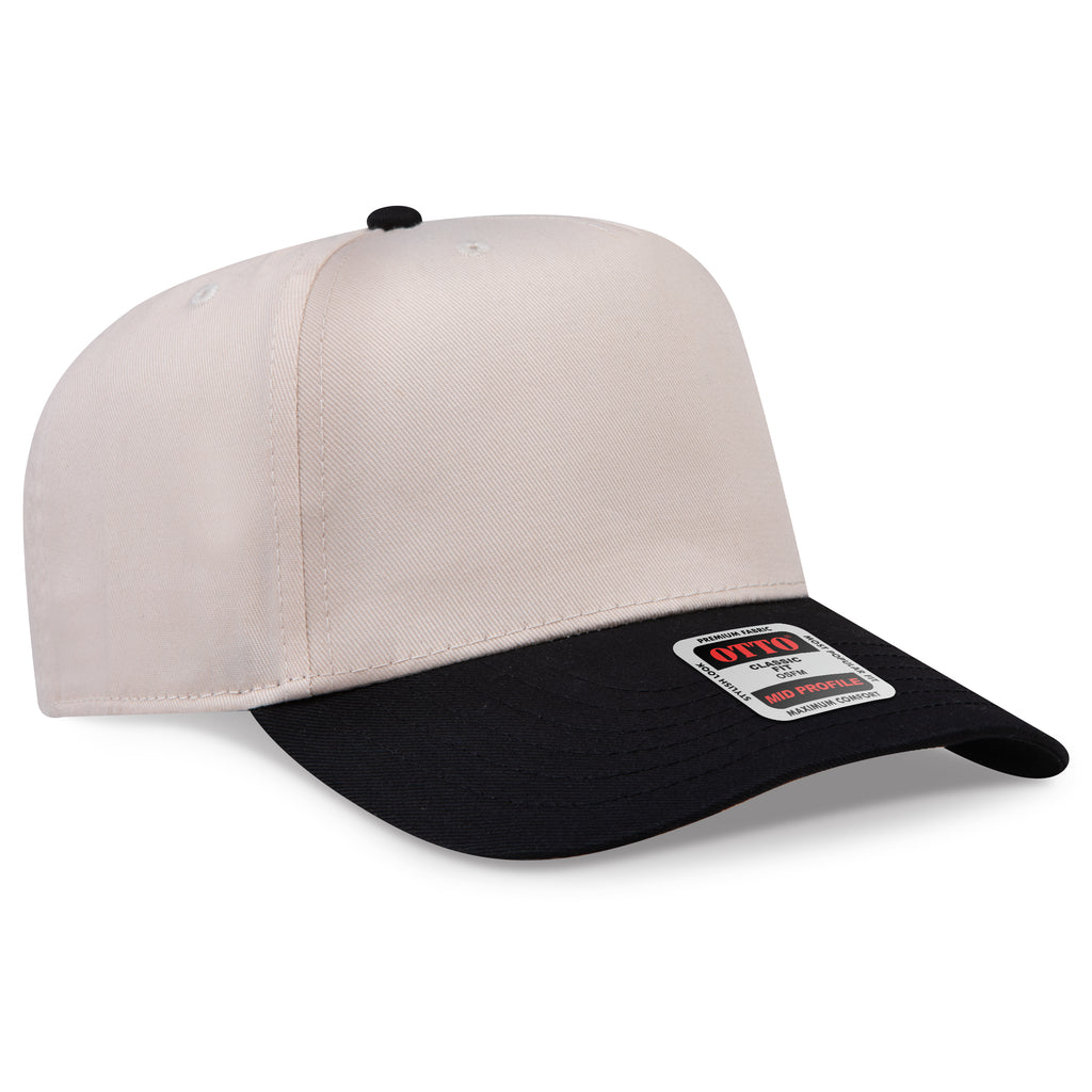OTTO CAP® 5 Panel Mid Profile Baseball Cap