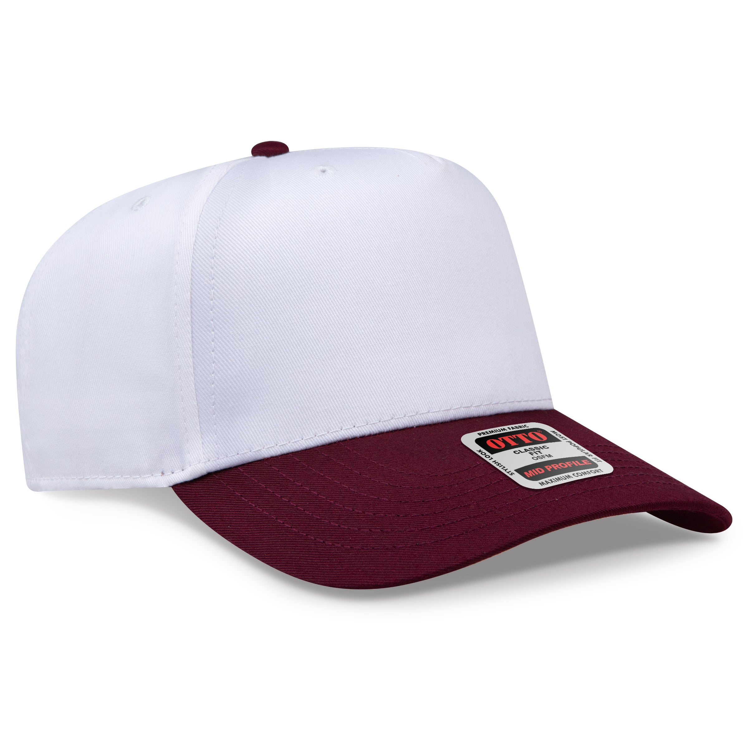 OTTO CAP® 5 Panel Mid Profile Baseball Cap