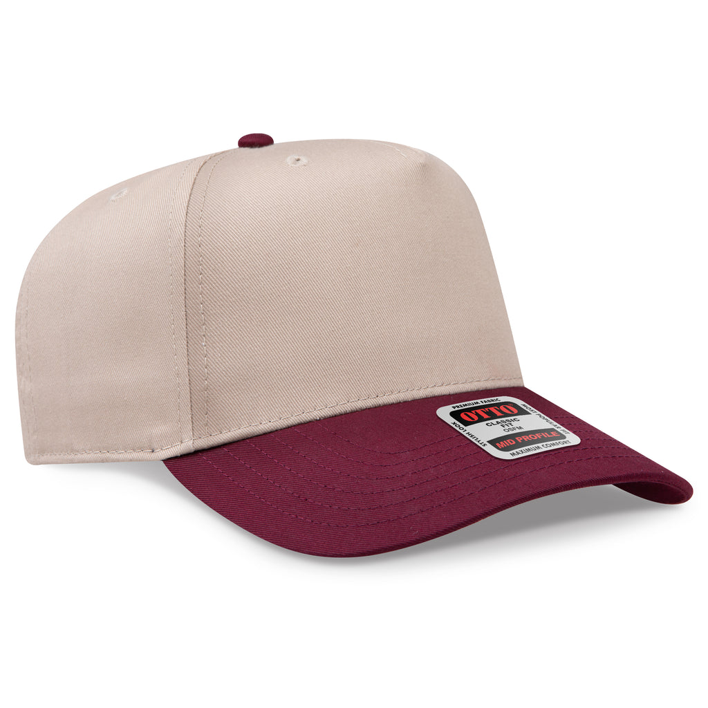 OTTO CAP® 5 Panel Mid Profile Baseball Cap
