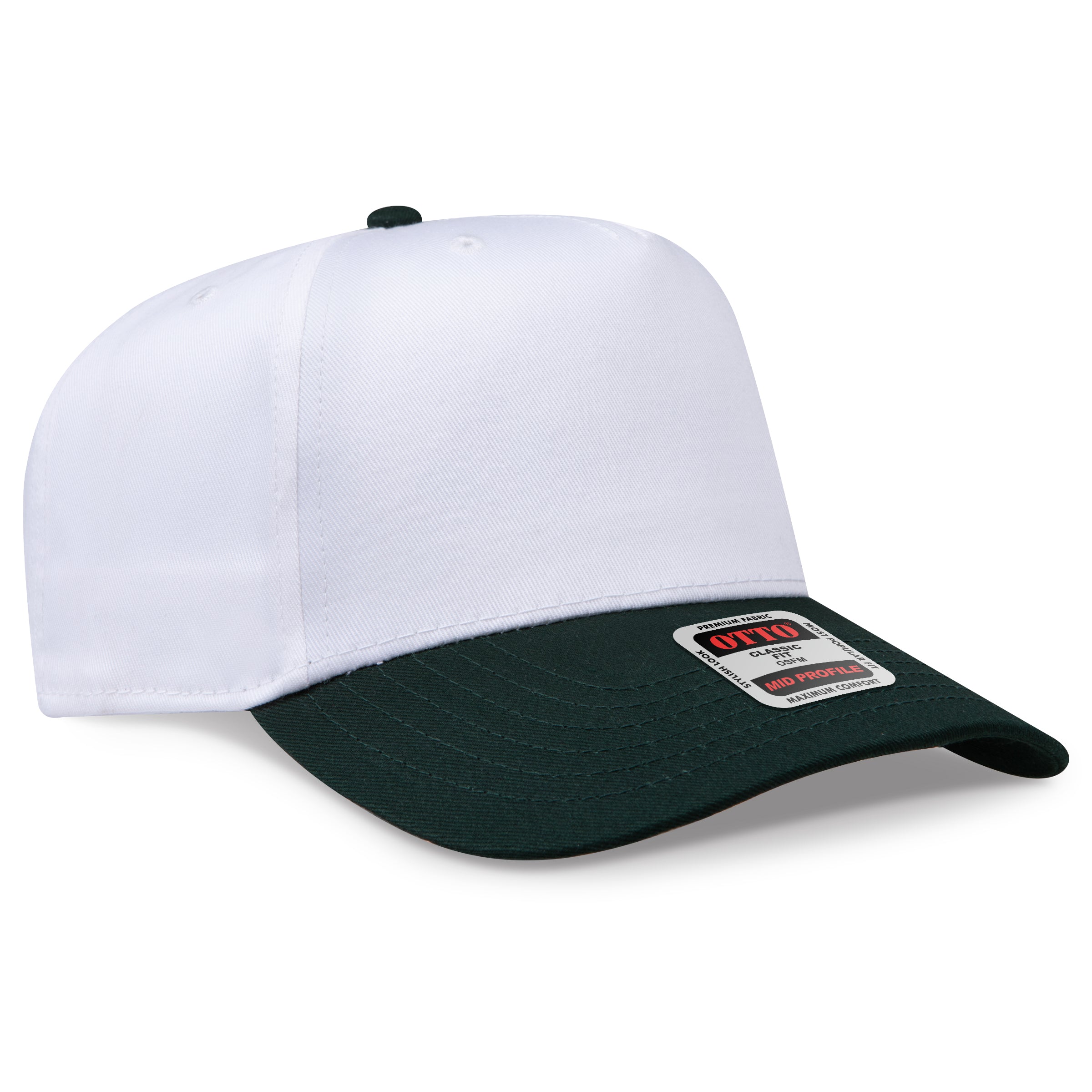 OTTO CAP® 5 Panel Mid Profile Baseball Cap