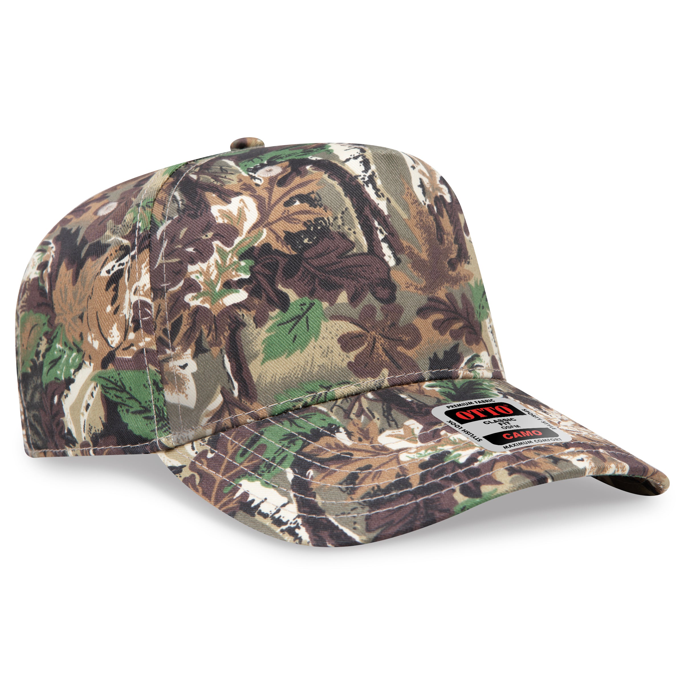 OTTO CAP® 5 Panel Mid Profile Baseball Cap