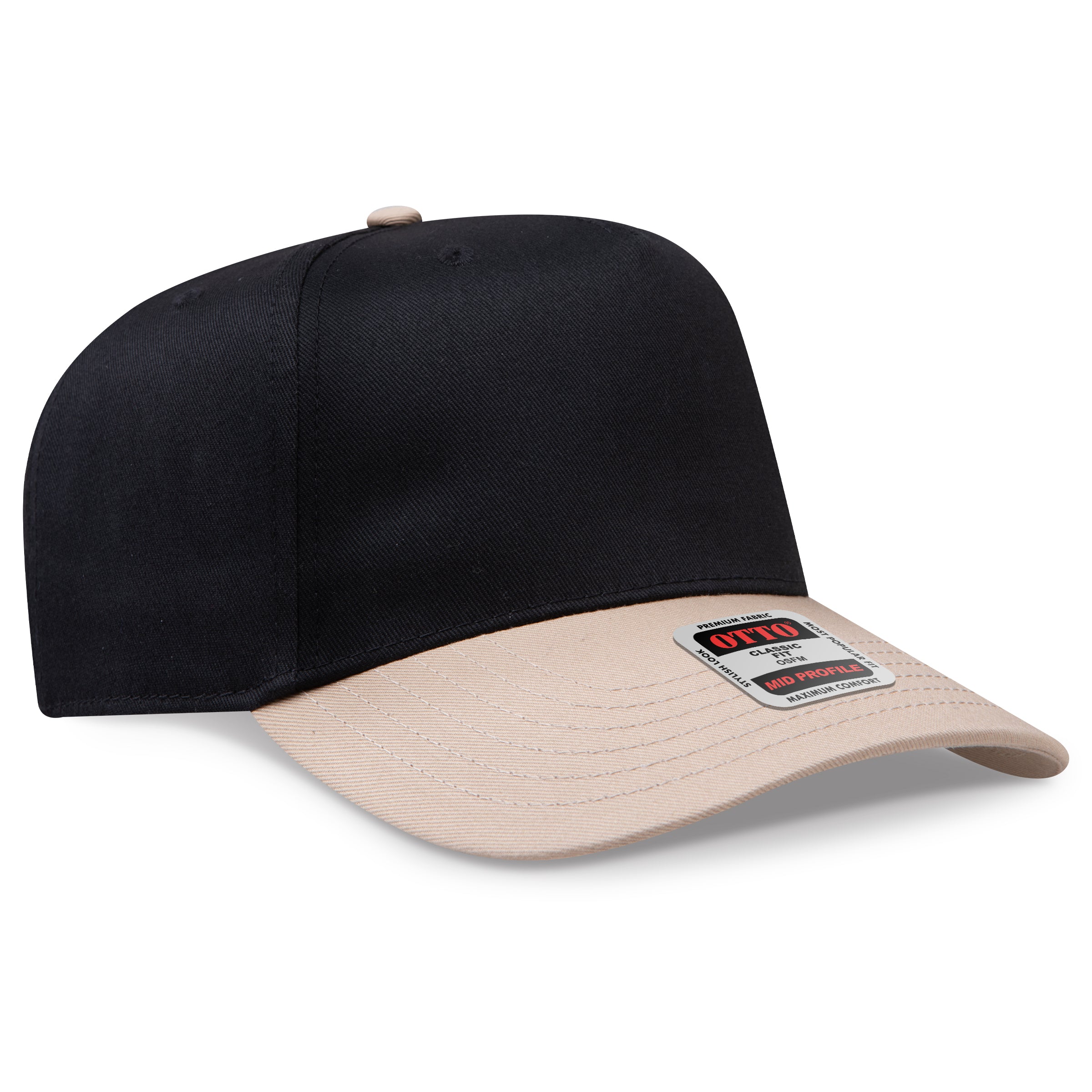 OTTO CAP® 5 Panel Mid Profile Baseball Cap