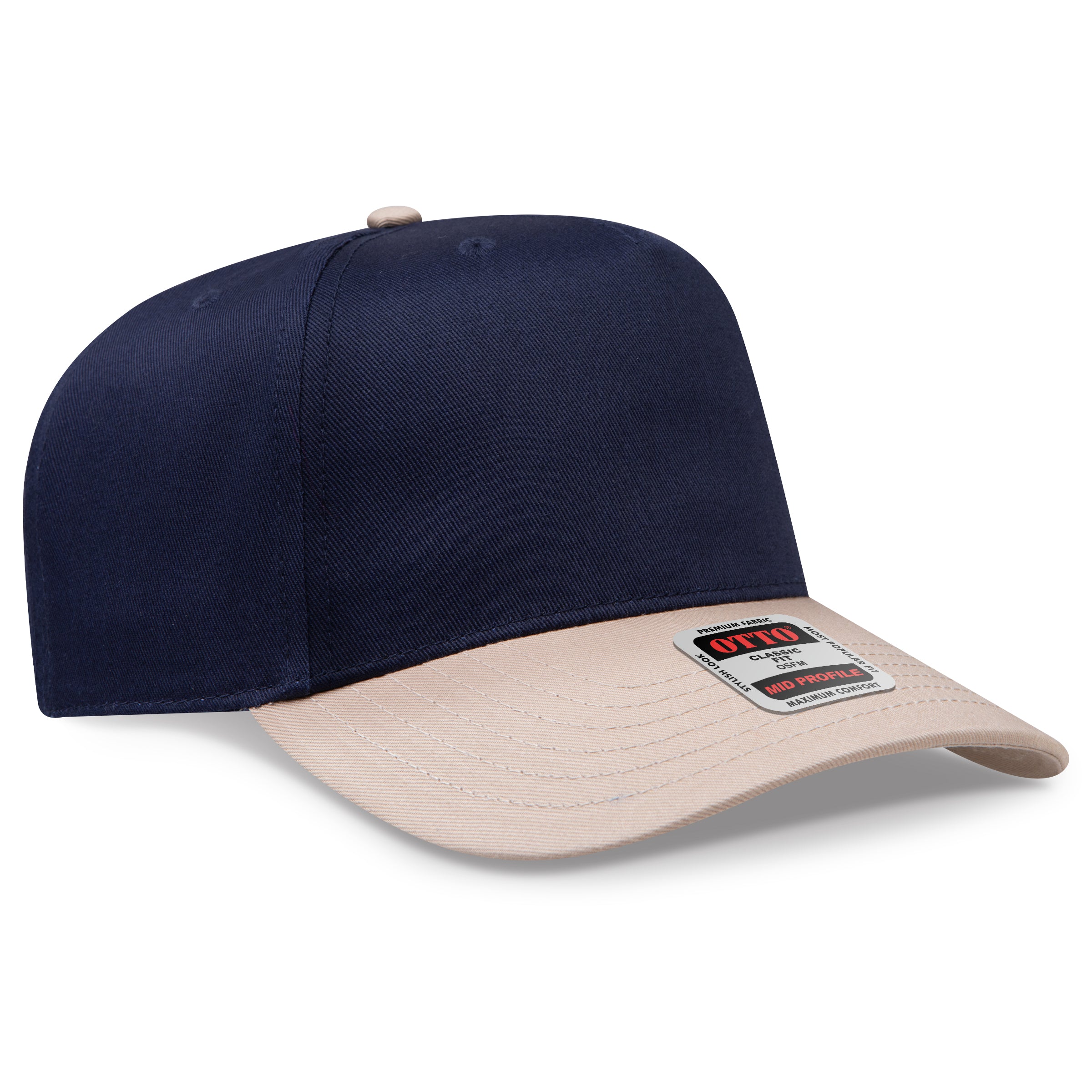 OTTO CAP® 5 Panel Mid Profile Baseball Cap