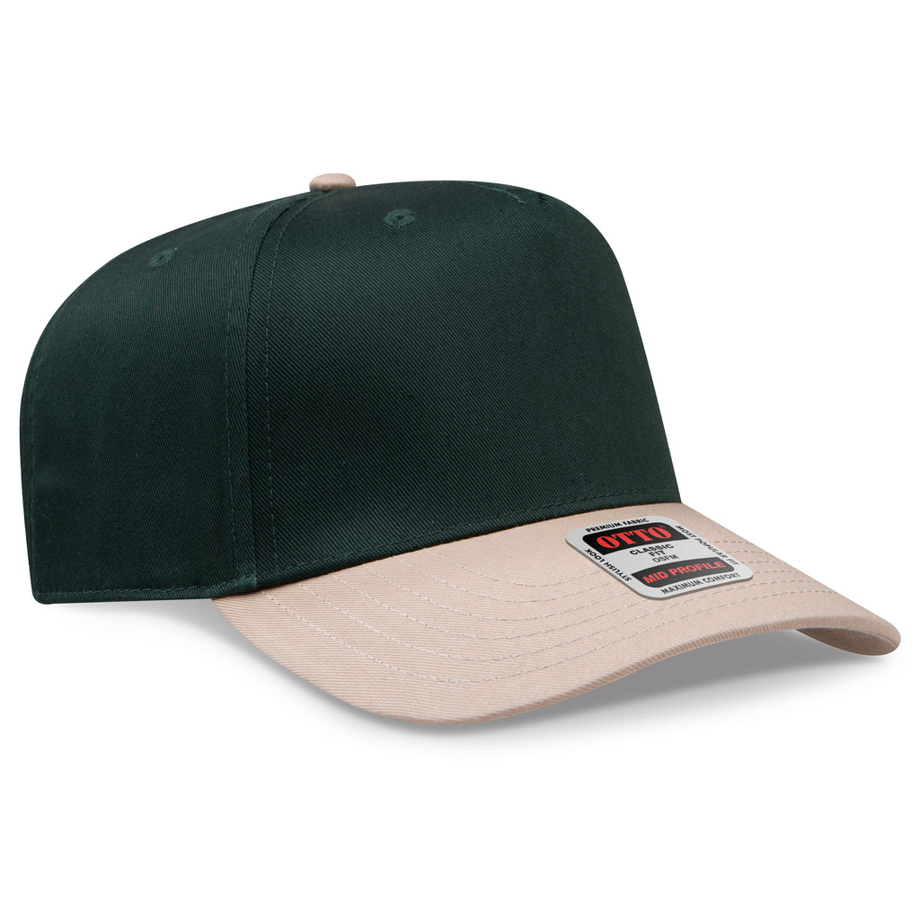 OTTO CAP® 5 Panel Mid Profile Baseball Cap