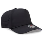 OTTO CAP® OTTO COMFY FIT® 5 Panel Mid Profile Perforated Baseball Cap