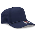 OTTO CAP® OTTO COMFY FIT® 5 Panel Mid Profile Perforated Baseball Cap