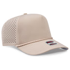 OTTO CAP® OTTO COMFY FIT® 5 Panel Mid Profile Perforated Baseball Cap