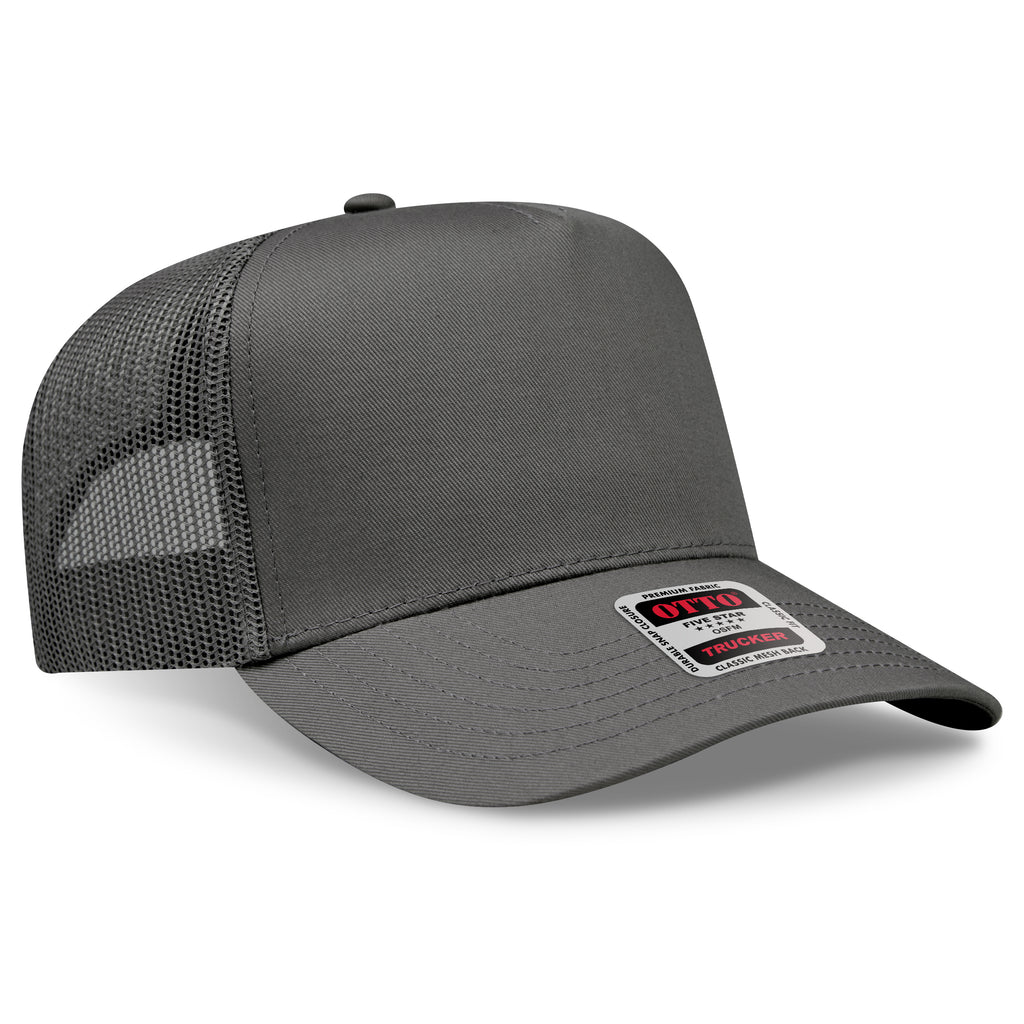 OTTO CAP® 5 Panel Mid Profile Mesh Back Trucker Hat