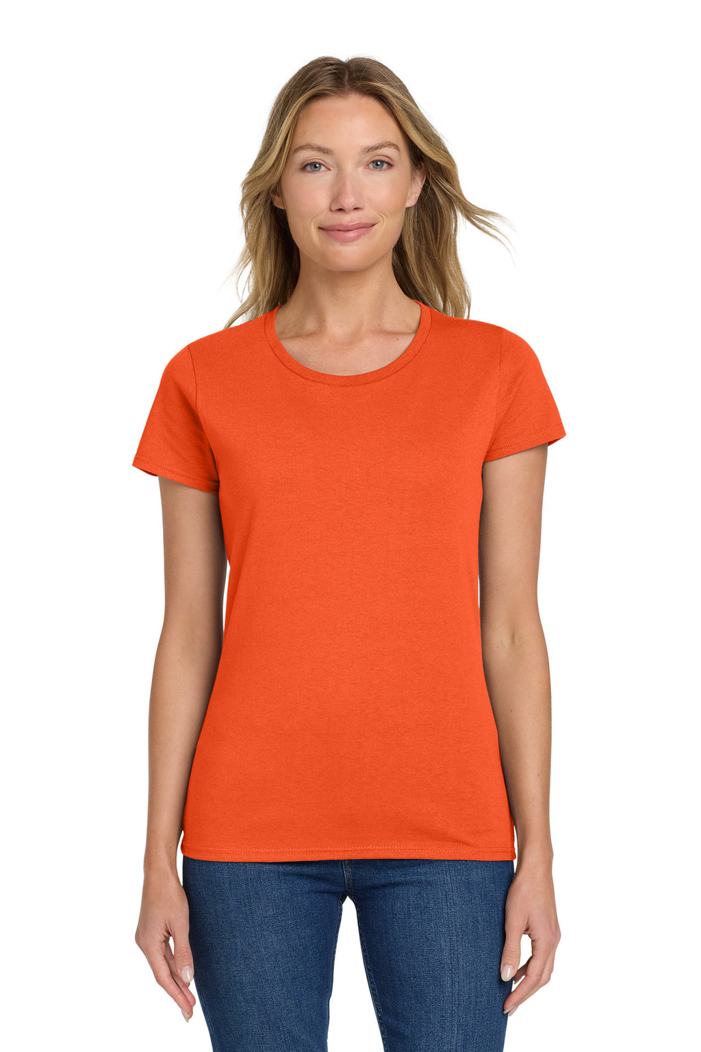 Gildan ®  Women's Heavy Cotton™ 100% Cotton T-Shirt. 5000L