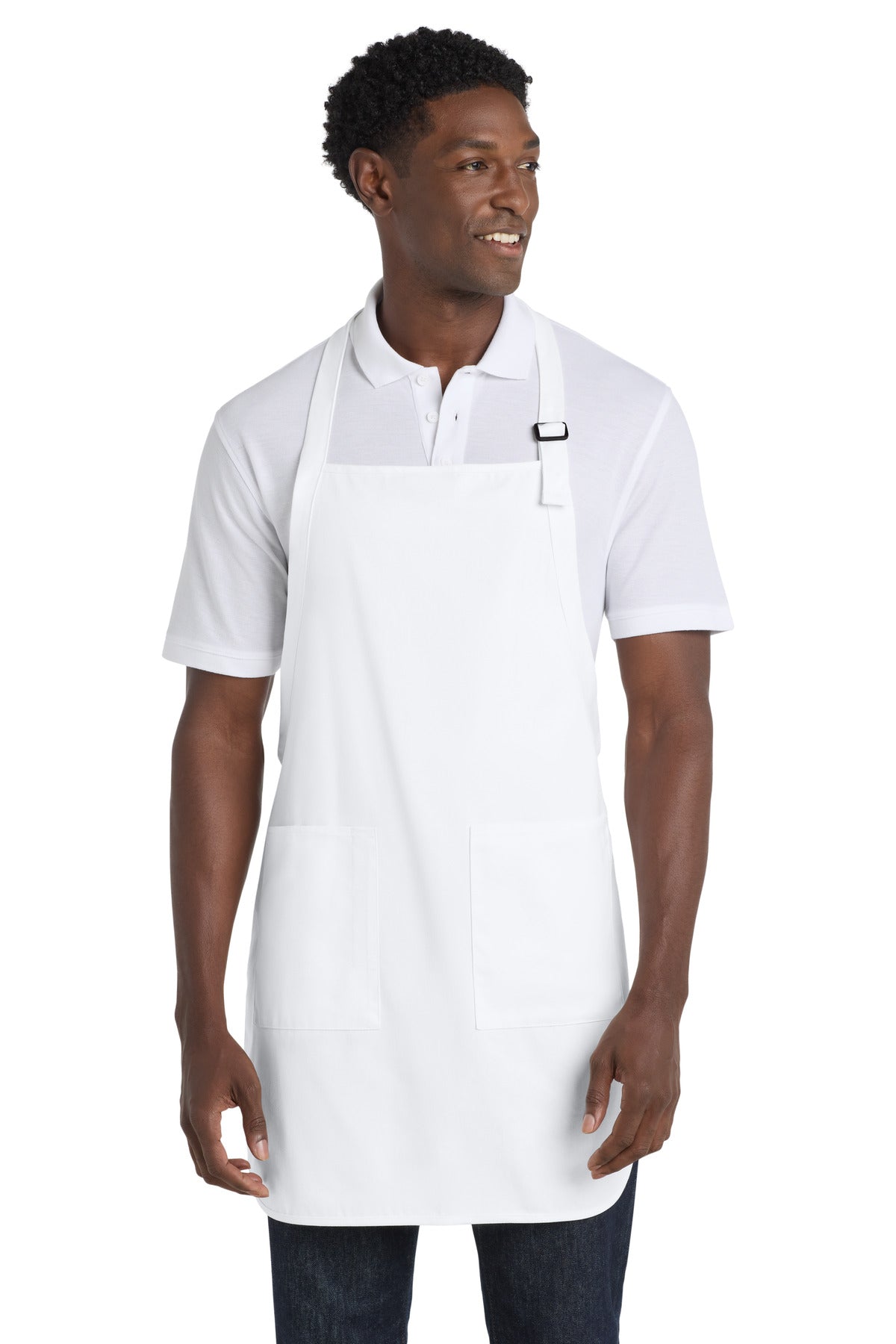 Delantal largo con bolsillos Port Authority ®. A500