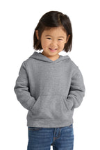 Sudadera con capucha de felpa para niño Port & Co ™ Core. CAR78TH