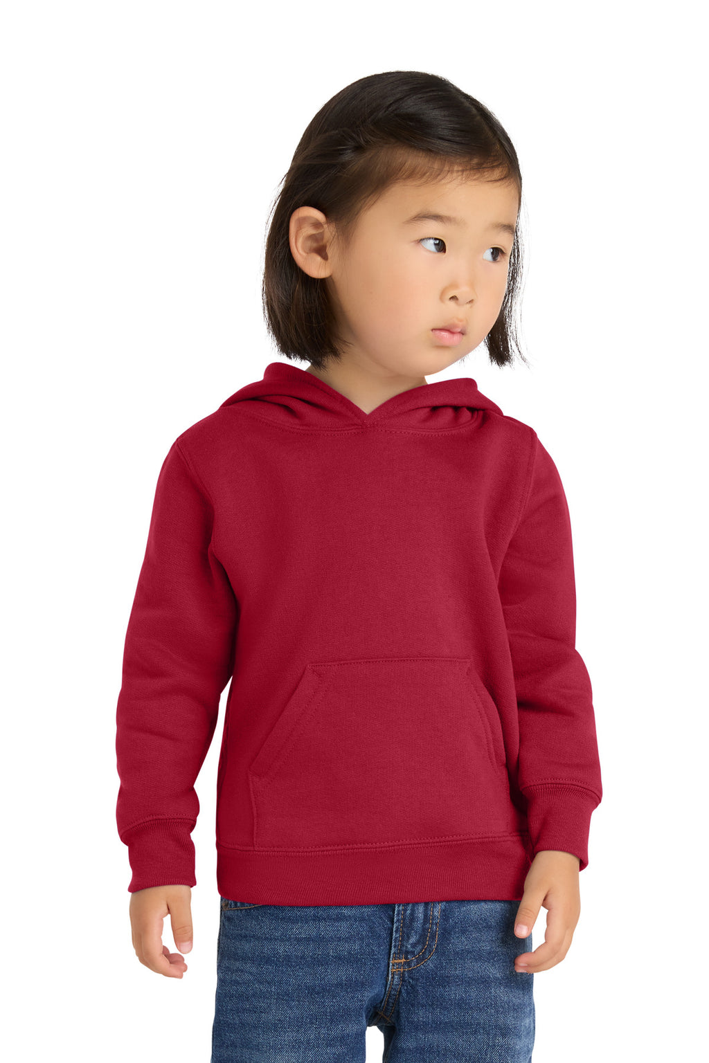 Sudadera con capucha de felpa para niño Port & Co ™ Core. CAR78TH