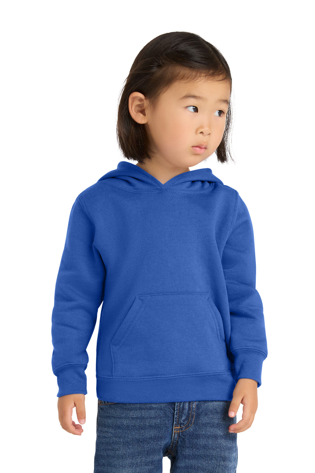 Sudadera con capucha de felpa para niño Port & Co ™ Core. CAR78TH