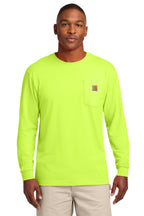 Carhartt  ®  Workwear Pocket Long Sleeve T-Shirt. CTK126