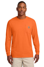 Carhartt  ®  Workwear Pocket Long Sleeve T-Shirt. CTK126