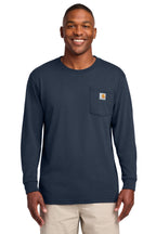 Carhartt  ®  Workwear Pocket Long Sleeve T-Shirt. CTK126