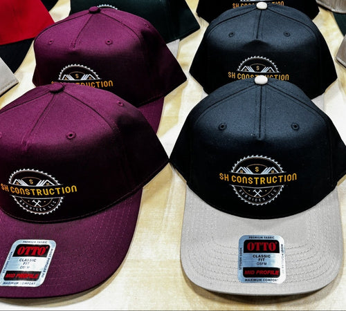 OTTO CAP® 5 Panel Mid Profile Mesh Back Trucker Hat