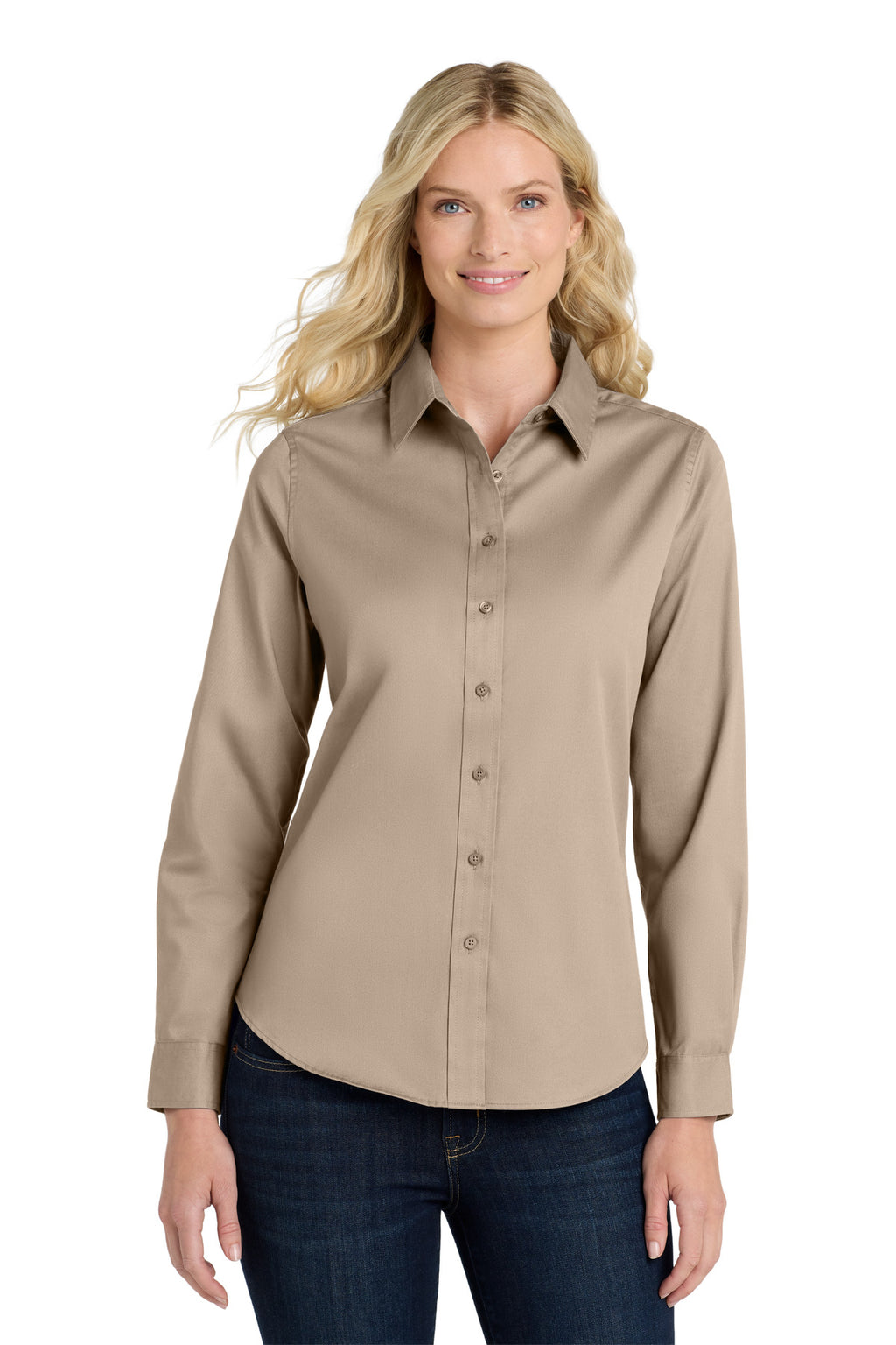 Port Authority ®  Women's Long Sleeve Easy Care Shirt.  L608