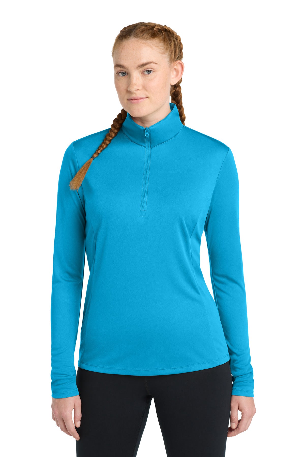 Sport-Tek ®  Sudadera de mujer Competitor ™ con cremallera de 1/4 PosiCharge ®. LST357