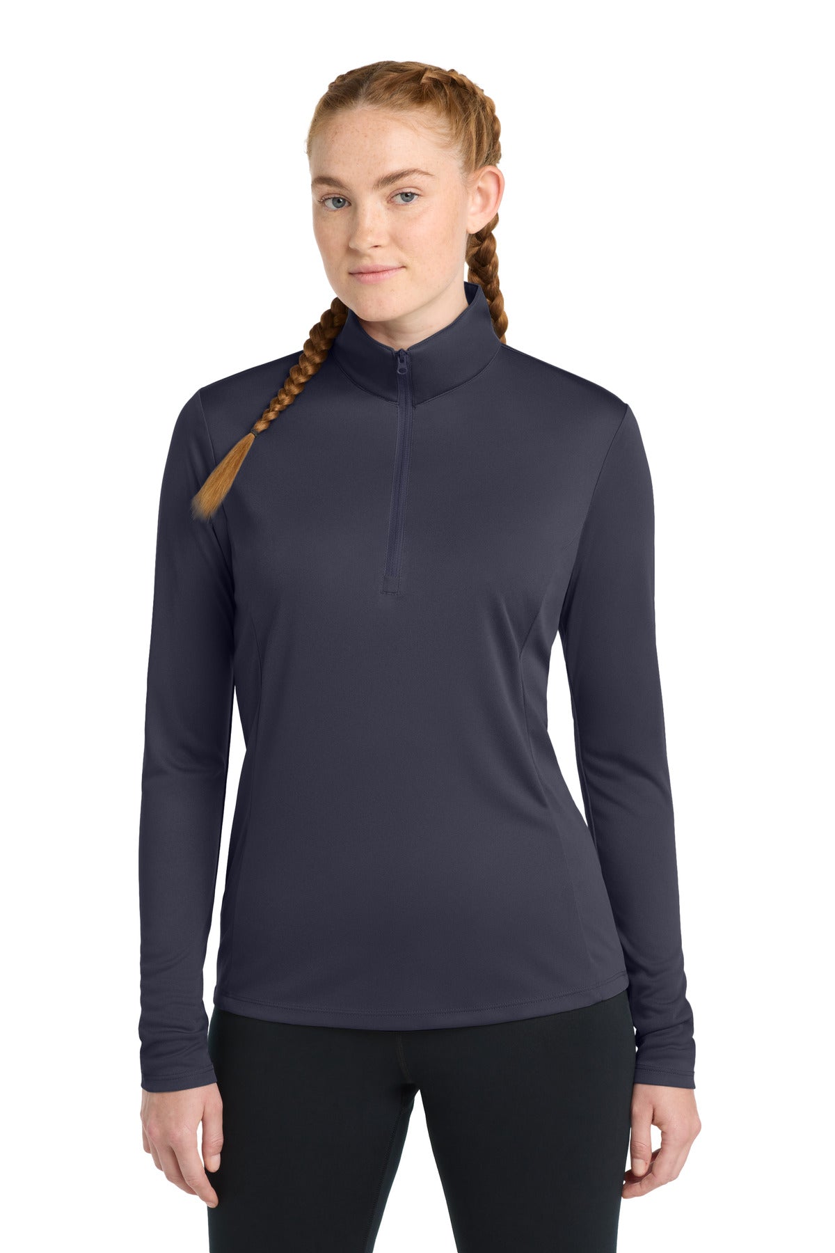 Sport-Tek ®  Sudadera de mujer Competitor ™ con cremallera de 1/4 PosiCharge ®. LST357