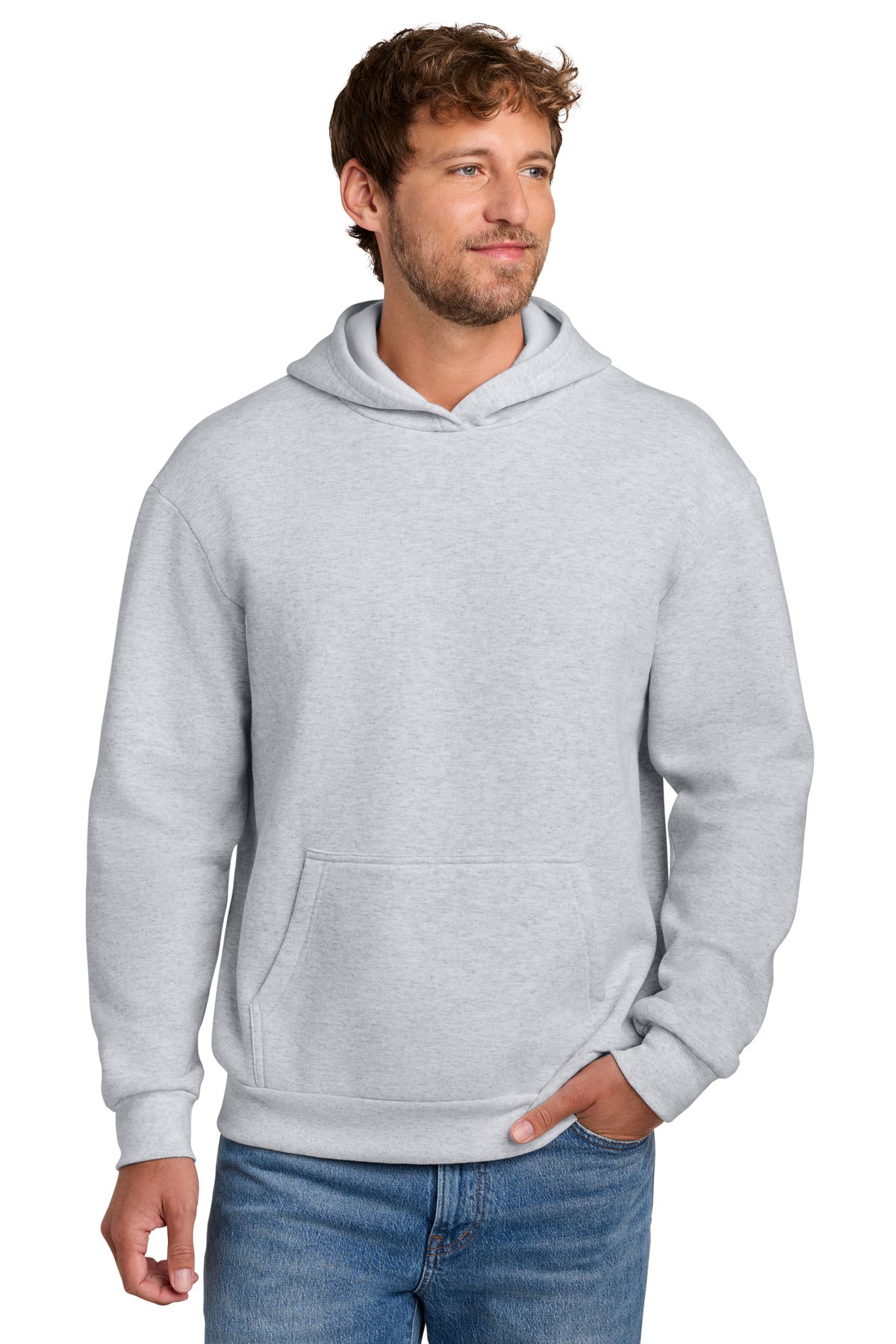 Port & Co ™  Easy Fleece Pullover Hooded Sweatshirt PC68H