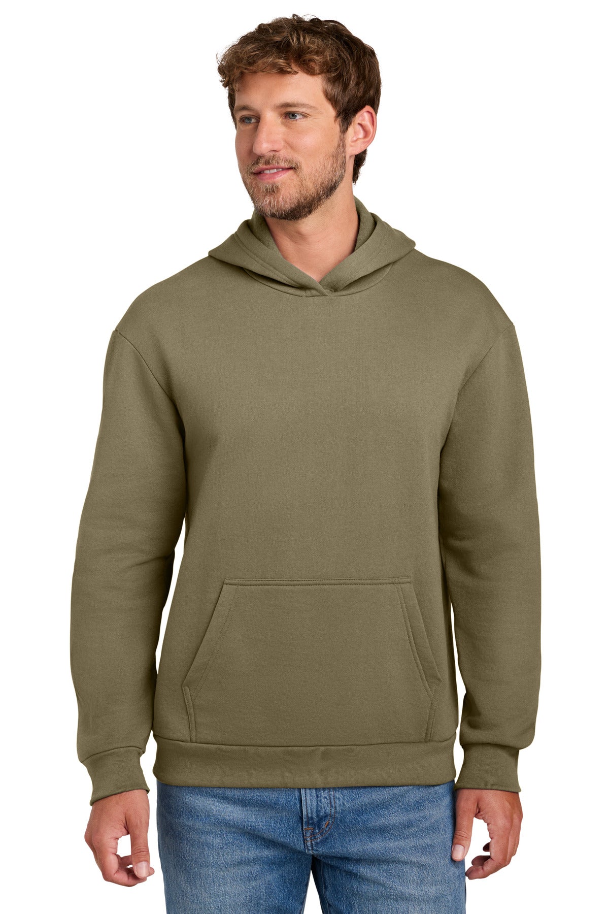 Port & Co ™  Easy Fleece Pullover Hooded Sweatshirt PC68H