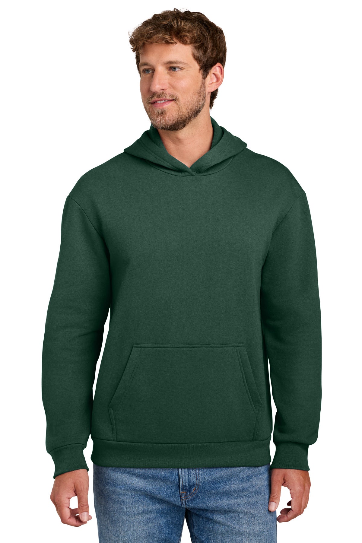 Port & Co ™  Easy Fleece Pullover Hooded Sweatshirt PC68H