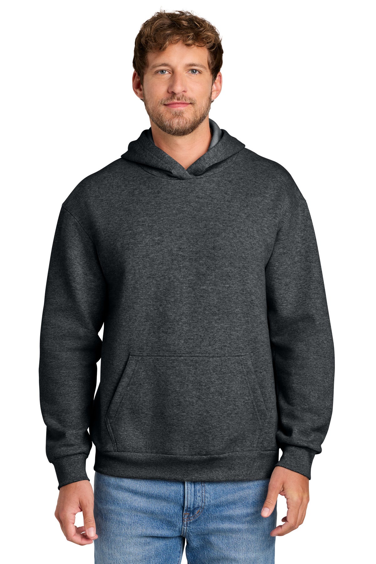 Port & Co ™  Easy Fleece Pullover Hooded Sweatshirt PC68H