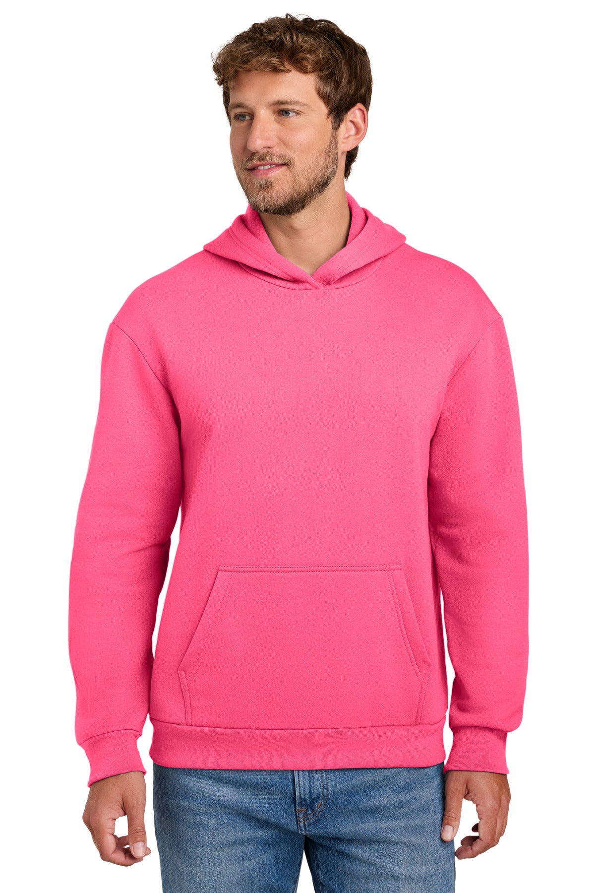 Port & Co ™  Easy Fleece Pullover Hooded Sweatshirt PC68H