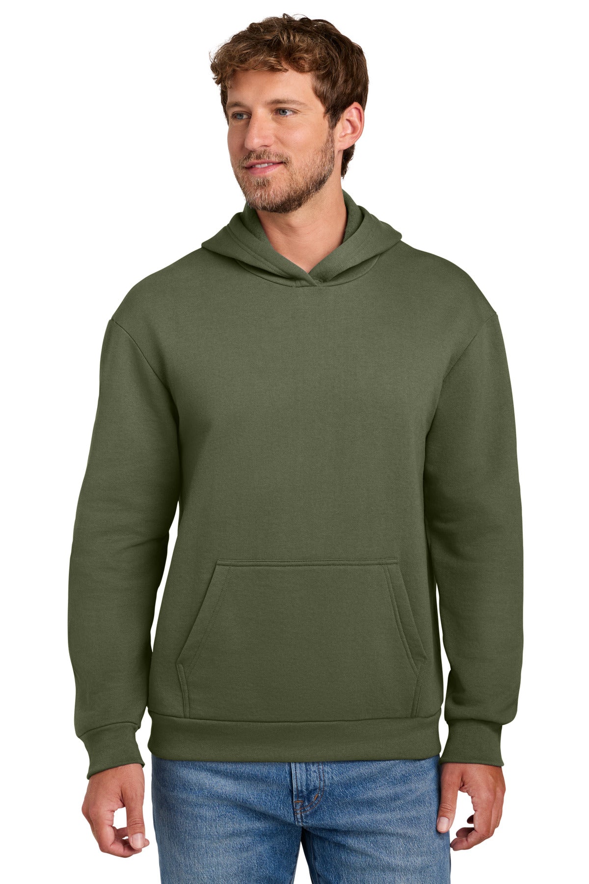 Port & Co ™  Easy Fleece Pullover Hooded Sweatshirt PC68H