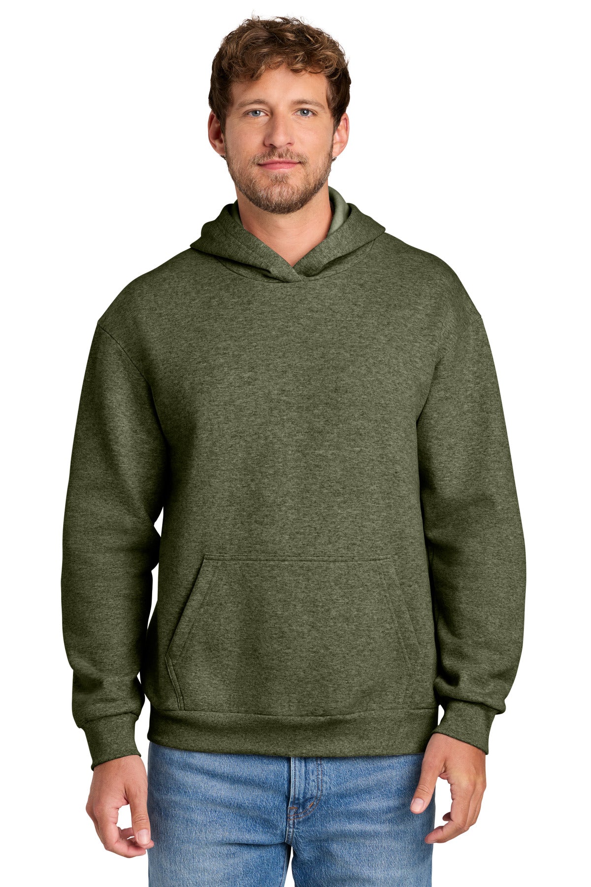 Port & Co ™  Easy Fleece Pullover Hooded Sweatshirt PC68H