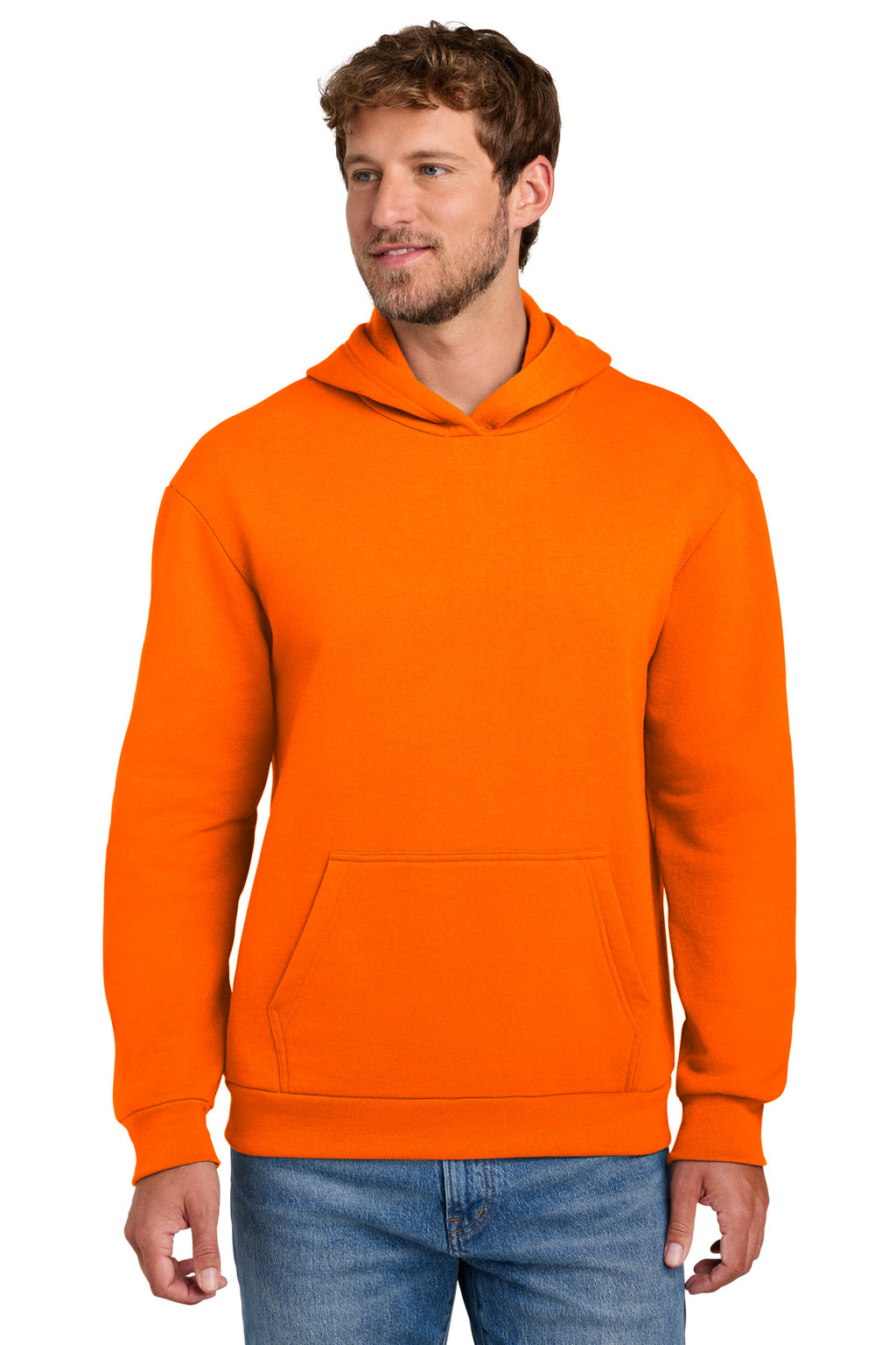 Port & Co ™  Easy Fleece Pullover Hooded Sweatshirt PC68H