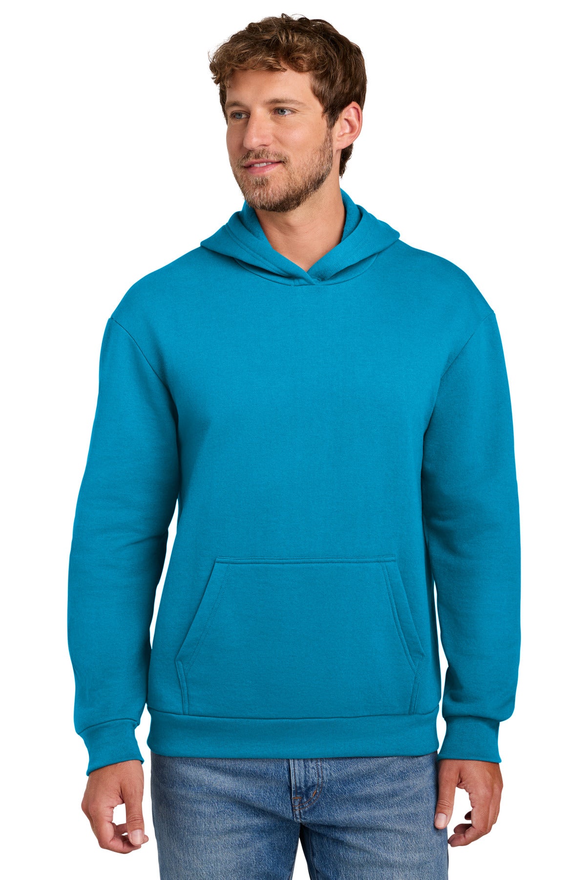 Port & Co ™  Easy Fleece Pullover Hooded Sweatshirt PC68H