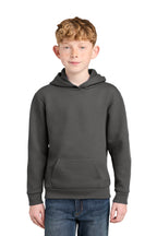 Port & Co ™  Youth Easy Fleece Pullover Hooded Sweatshirt PC68YH