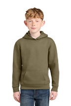Port & Co ™  Youth Easy Fleece Pullover Hooded Sweatshirt PC68YH