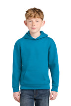 Port & Co ™  Youth Easy Fleece Pullover Hooded Sweatshirt PC68YH