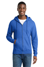 Sudadera con capucha de felpa con cremallera completa Port & Co ™ Core Fleece. PC78ZH