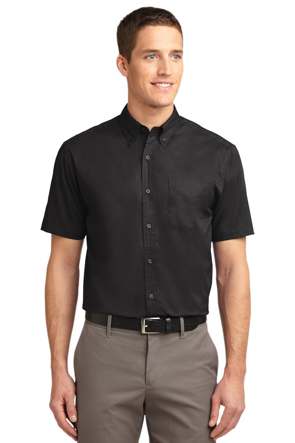 Camisa de manga corta Port Authority ® de fácil cuidado. S508