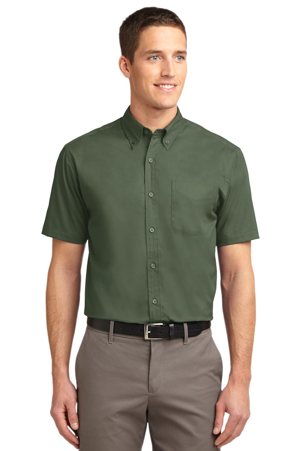 Camisa de manga corta Port Authority ® de fácil cuidado. S508
