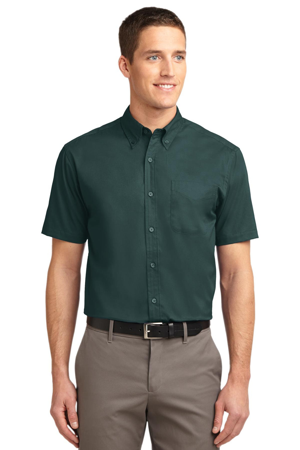 Camisa de manga corta Port Authority ® de fácil cuidado. S508