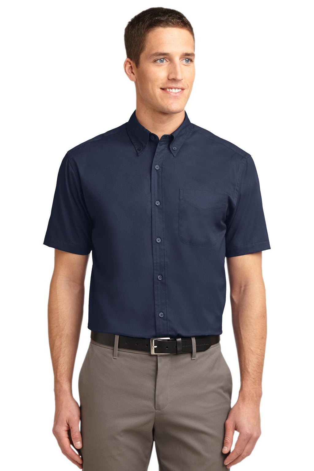 Camisa de manga corta Port Authority ® de fácil cuidado. S508